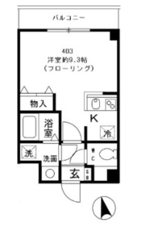 ラ・フォート東日暮里の物件間取画像